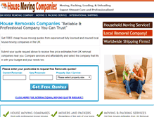 Tablet Screenshot of housemovingcompanies.co.uk